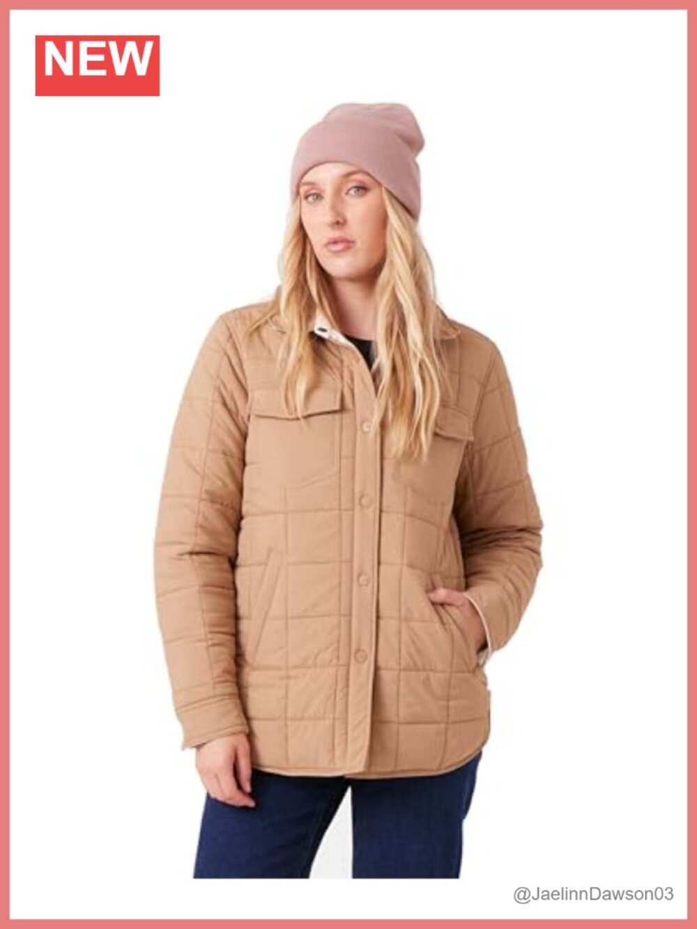 Roxy Reversible Quilted Shirt Jacket Primaloft Insulated Oversized